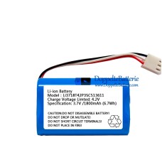 Akku für PLC Li3718T42P3C513611 [Ersatzakku]